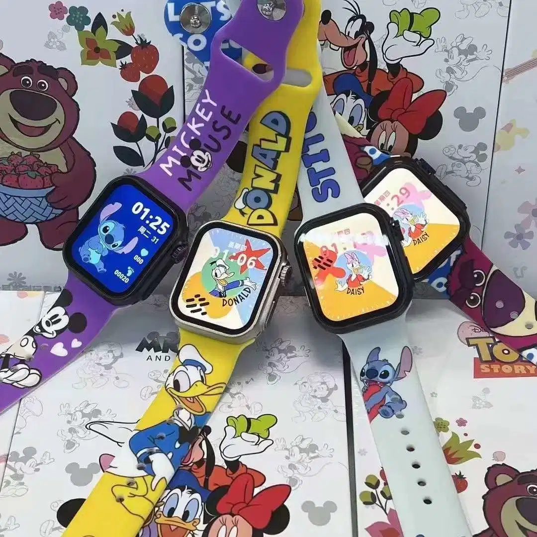 Disneyy Series Mickey Family Watch New Release 49mm Large Watch Strap