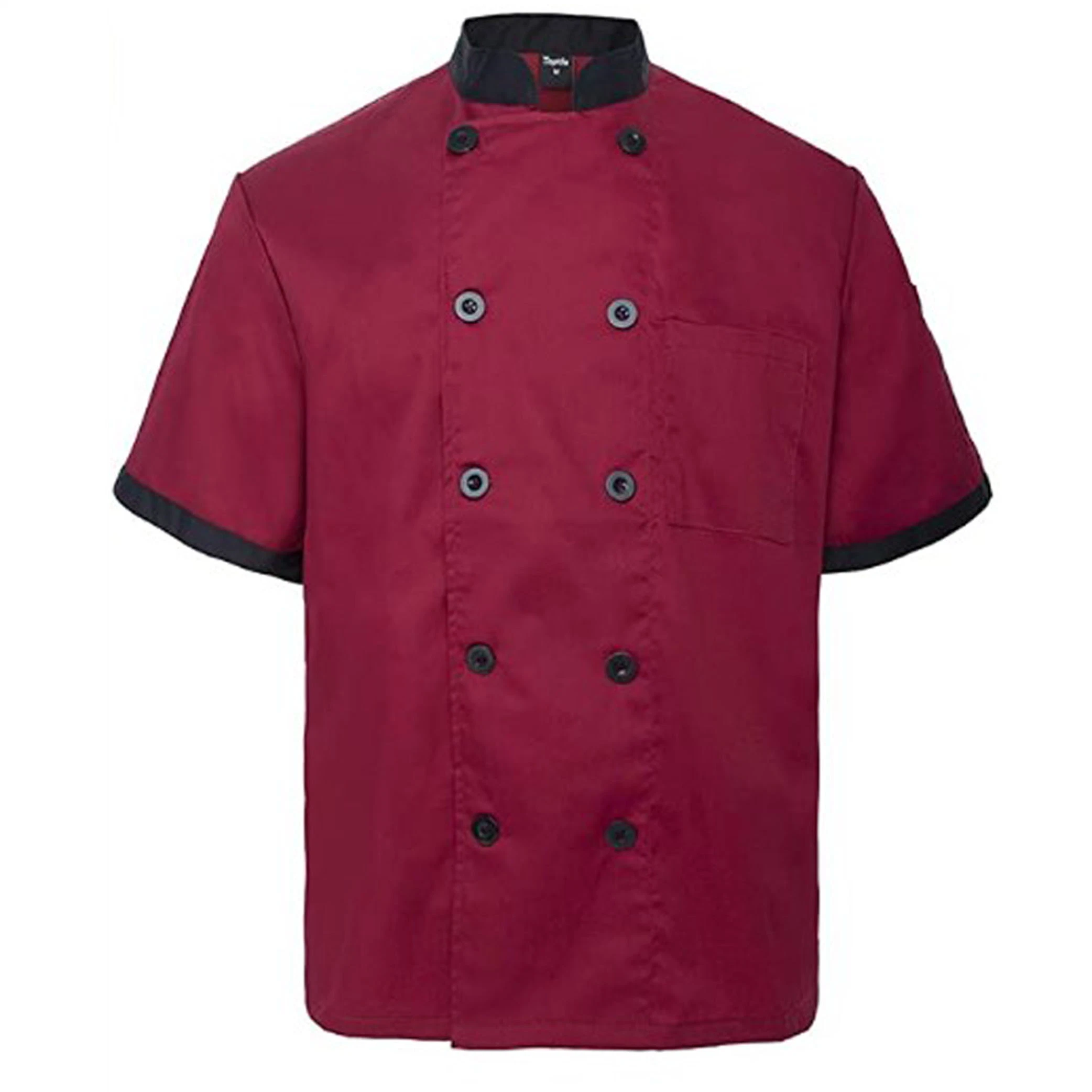 Custom Chef Uniform Hotel Kitchen Short Sleeve Uniform