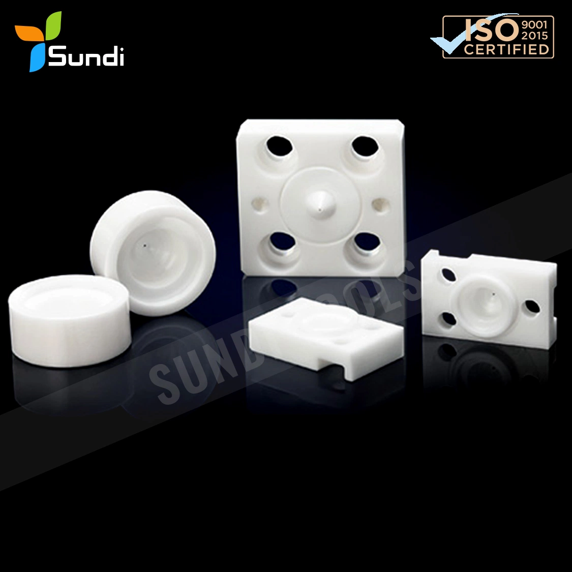 Manufacturer Precision Mirro-Polished Zirconia Oxide Silicone Nitride Aluminum Ceramic Products for Semiconductor