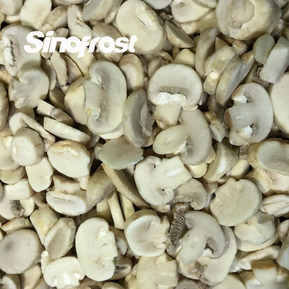 Premium IQF Frozen Agaricus Bisporus Mushrooms Blanched- IQF Button Mushroom Slices Blanched for Wholesale/Supplier Distribution