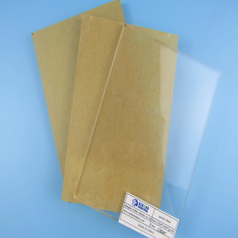 100% Virgin Plastic Glass Sheet 1-50mm Acrylic Sheet Made in China