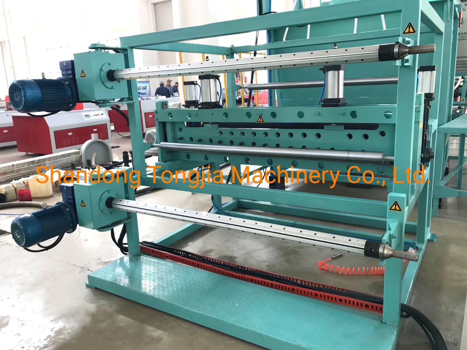 Plastic Square Mesh Machine for Chicken Cages (JG-FW)