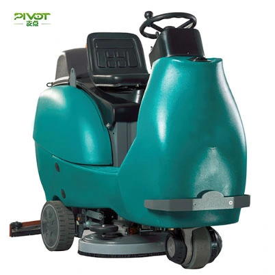 Powerful Auto Ride on Commercial/Industrial Road/Street/Floor Sweeper Scrubber Machine for Parking Lot/Supermarket/Shopping Center/Warehouse