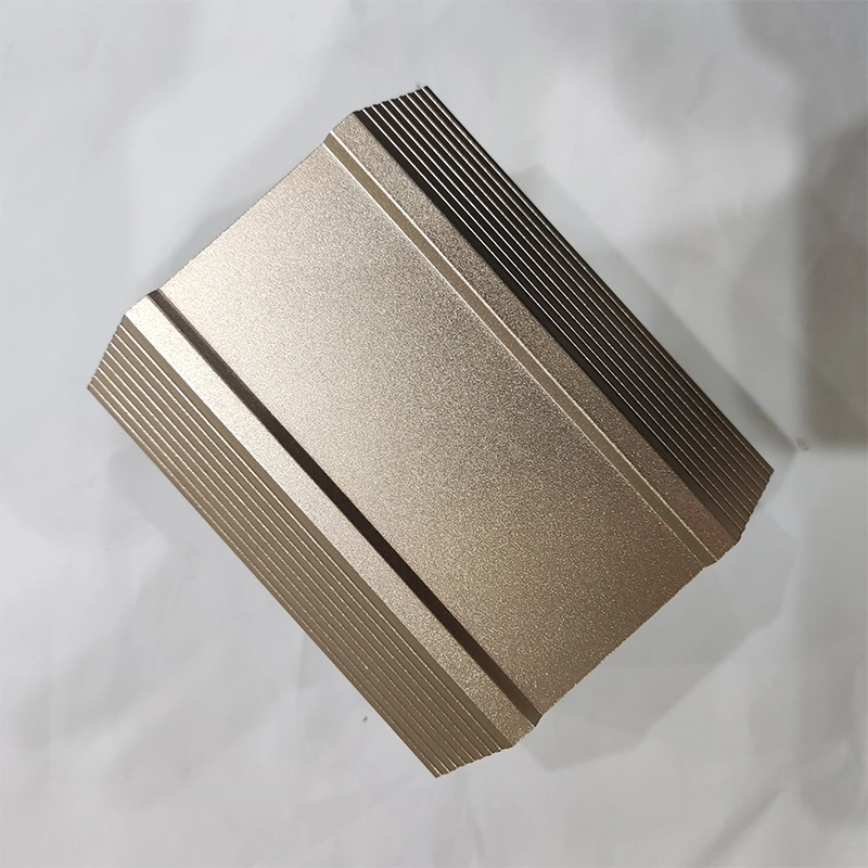 Perfil personalizado de aluminio extruido cuadro Proyecto Caja