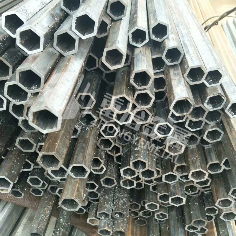 Standard 25crmo/30CrMo/42CrMo/St52/Q235B Triangle Lemon Hexagonal Spline Mechanical Parts Special-Shaped Steel Pipe