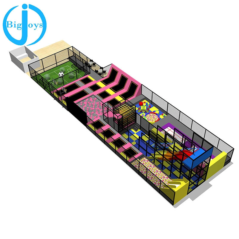 Professional Commercial Indoor Trampoline Park Manufacture