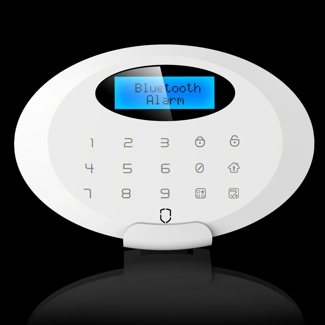 GSM CE House Security Burglar Alarm with Bluetooth, Screen