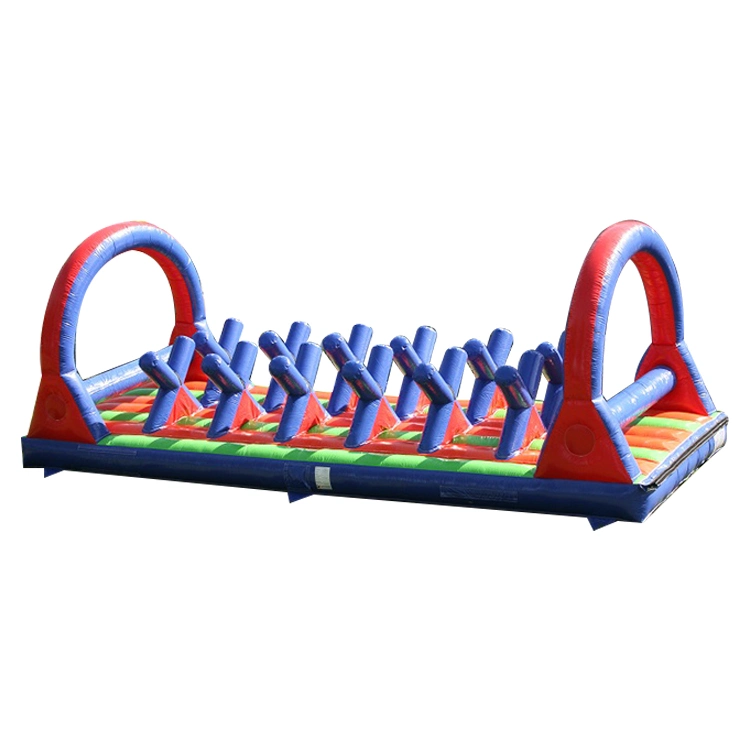 2023 New Style Customized Outdoor Games Amusement Large PVC Inflatable Obstacle Course