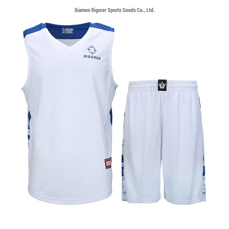 Quick-Dry Basketball Jersey for Sports Wear with SGS Quality Report