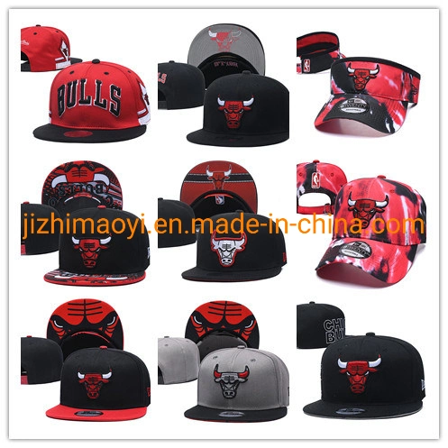 Chicago Bulls Caps Snapback Custom Visor Hat