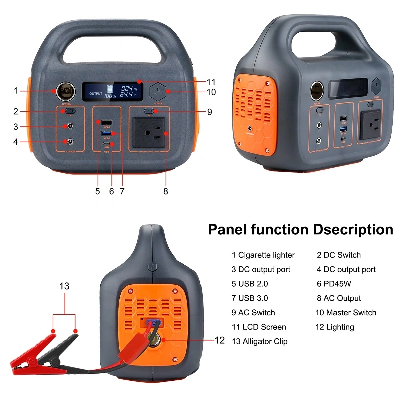 High quality/High cost performance  Portable Multifunctional Power Supply Lto Lithium Battery