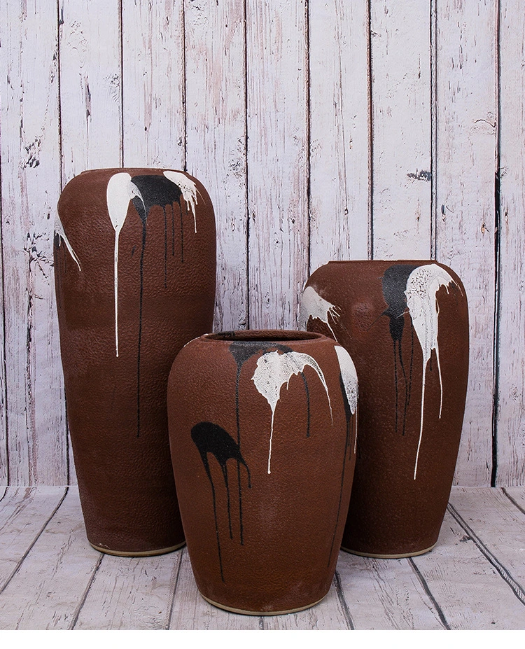 Household Decorative Vases Are Now Popular Ceramic Vase Ornaments in Hotel Hallnordic Style Ceramic Vase