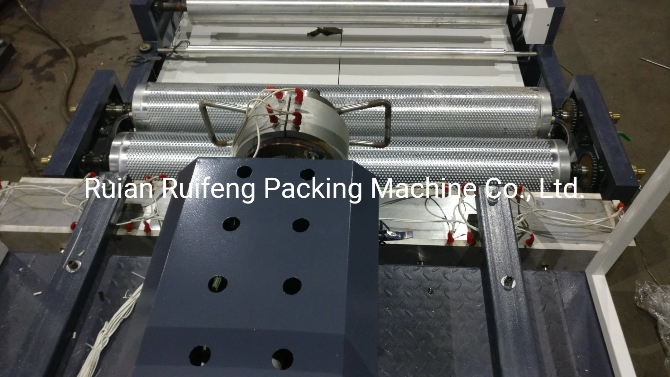 Two Layer Air Bubble Plastic Film Roll Making Machine