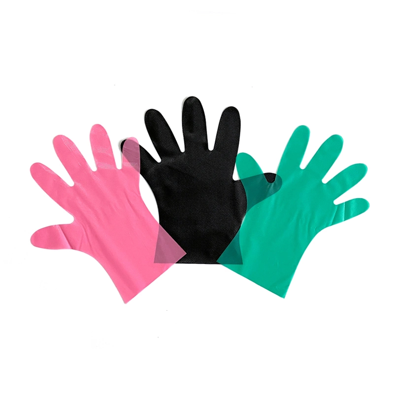 Factory Custom HDPE/LDPE/CPE/TPE Plastic Cleaning and Protective Gloves