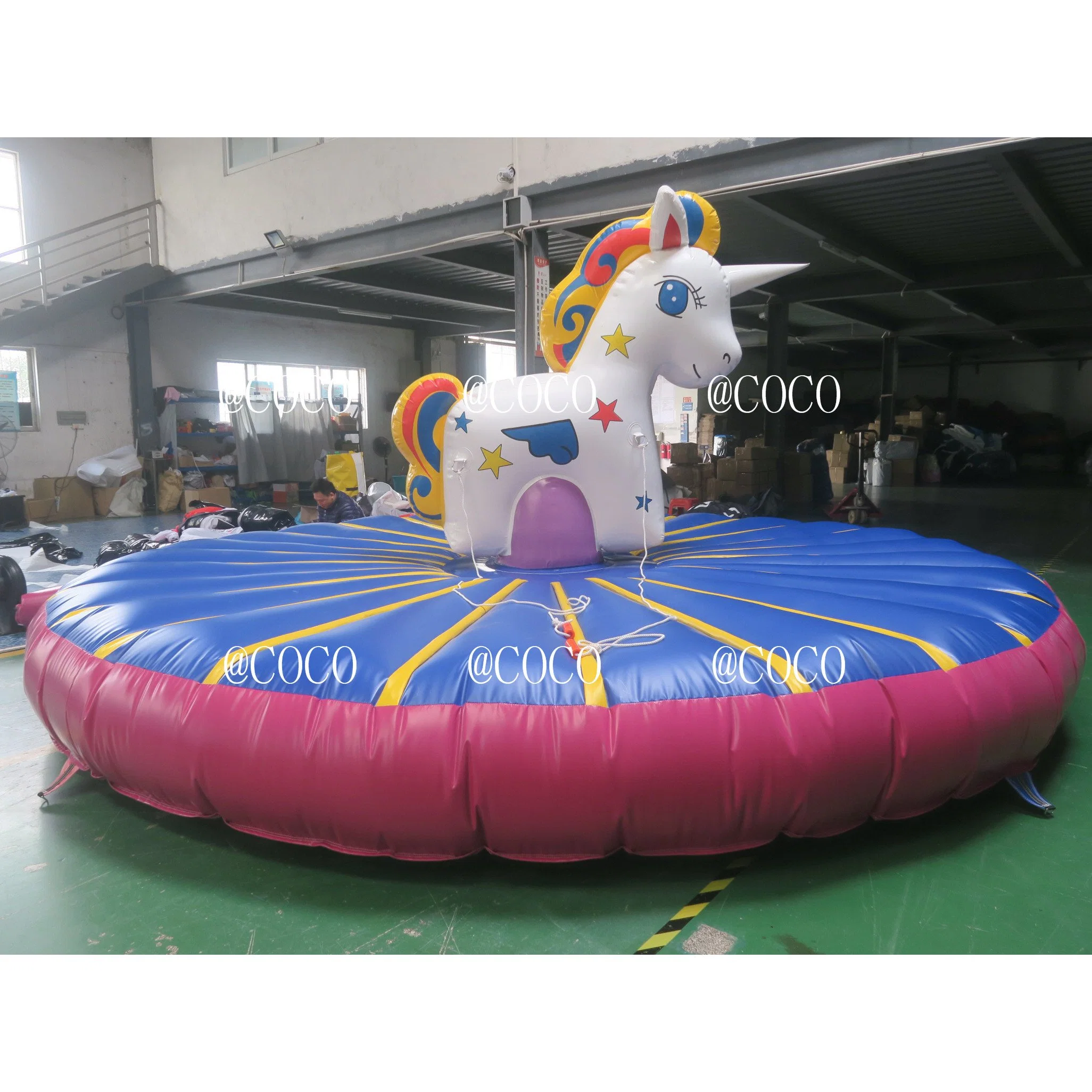 Party Rental Inflatable Bull Rodeo Riding Interactive Sports