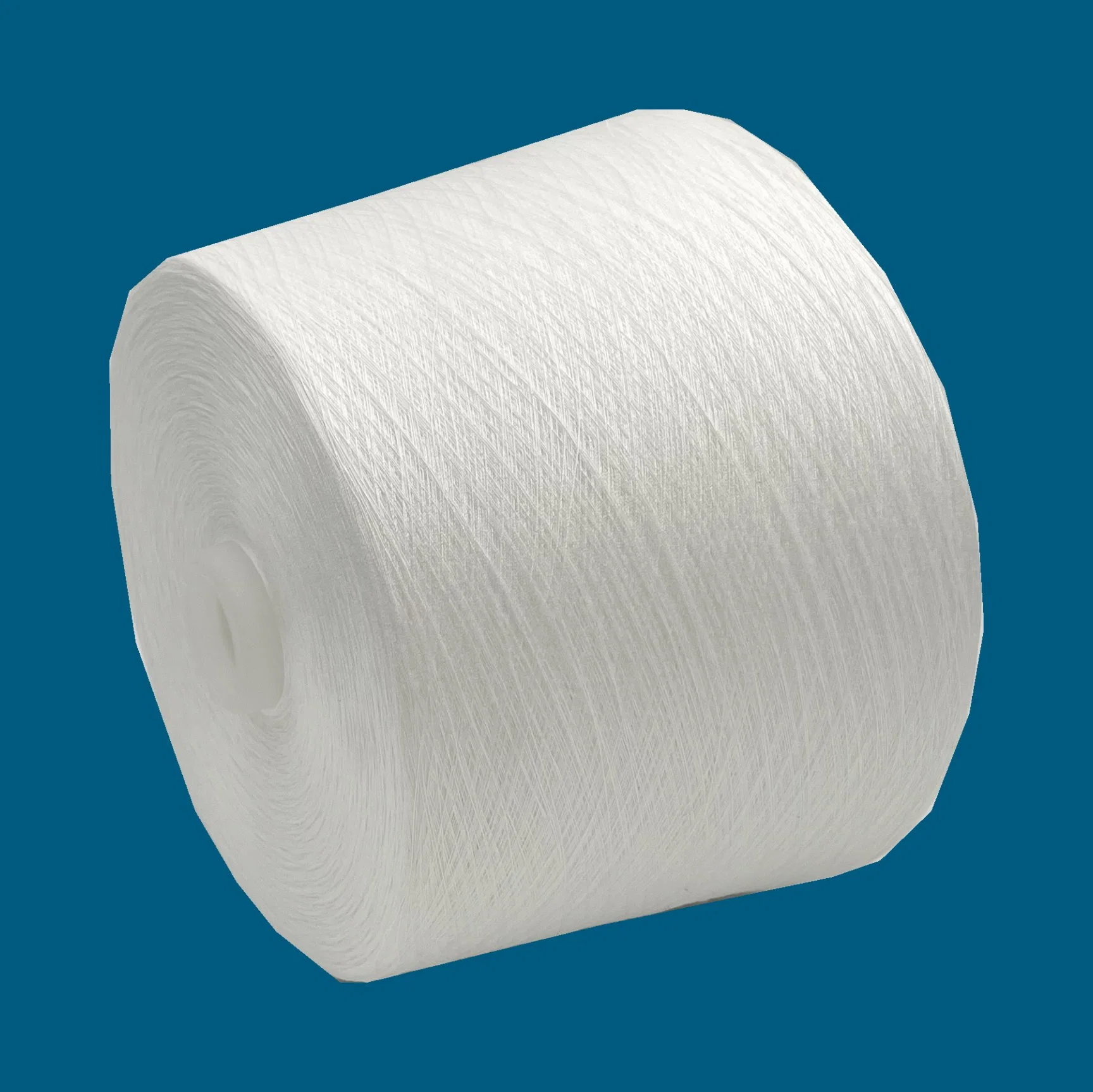 20s 4 Raw White Spun Polyester Yarn