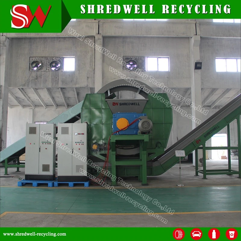 Used Tire Recycle Plant for Road Subgrade Aggregate