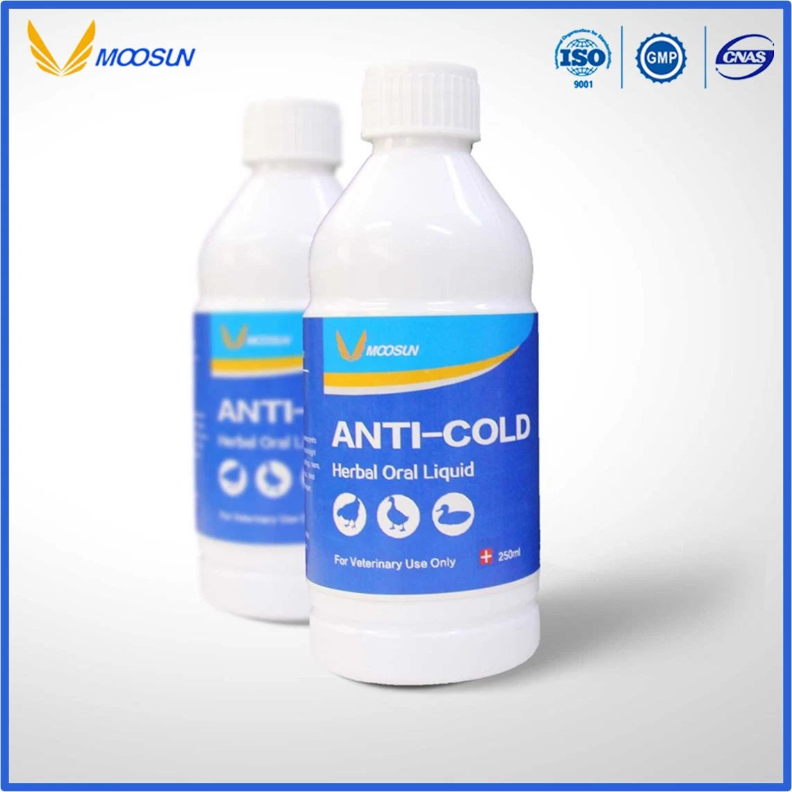 Against Respiratory Diseases Veterinary Medicine Anti-Cold Herbal Oral Solution