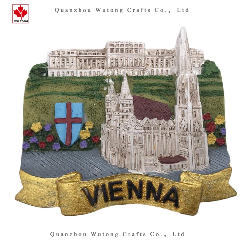 Vienna Austria Souvenir Resin Fridge Magnet Home Decoration