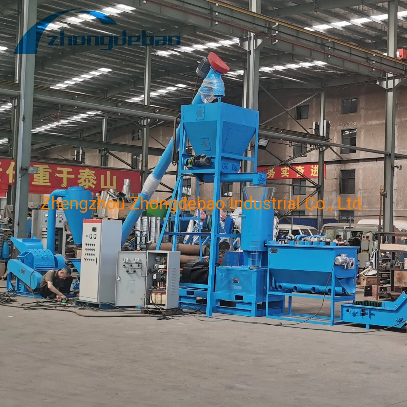 CE Approve Full Wood Pellet Machine Biomass Straw Grass Alfalfa Pellet Making Machinery Forest Log Branches Chips Sawdust Fuel Pellet Production Mill Line