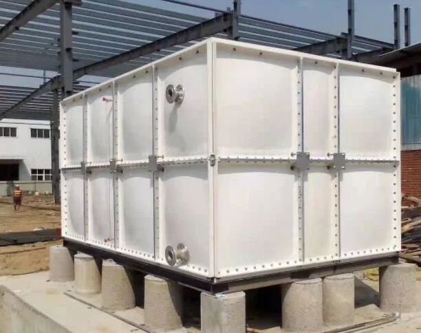 Sectional Zimbabwe Large GRP Tanks Modular GRP Water Tank