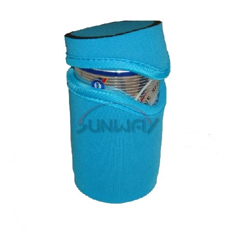 Wholesale/Supplier Customized Neoprene Beer Beverage Stubby Can Cooler with Cap (BC0038)