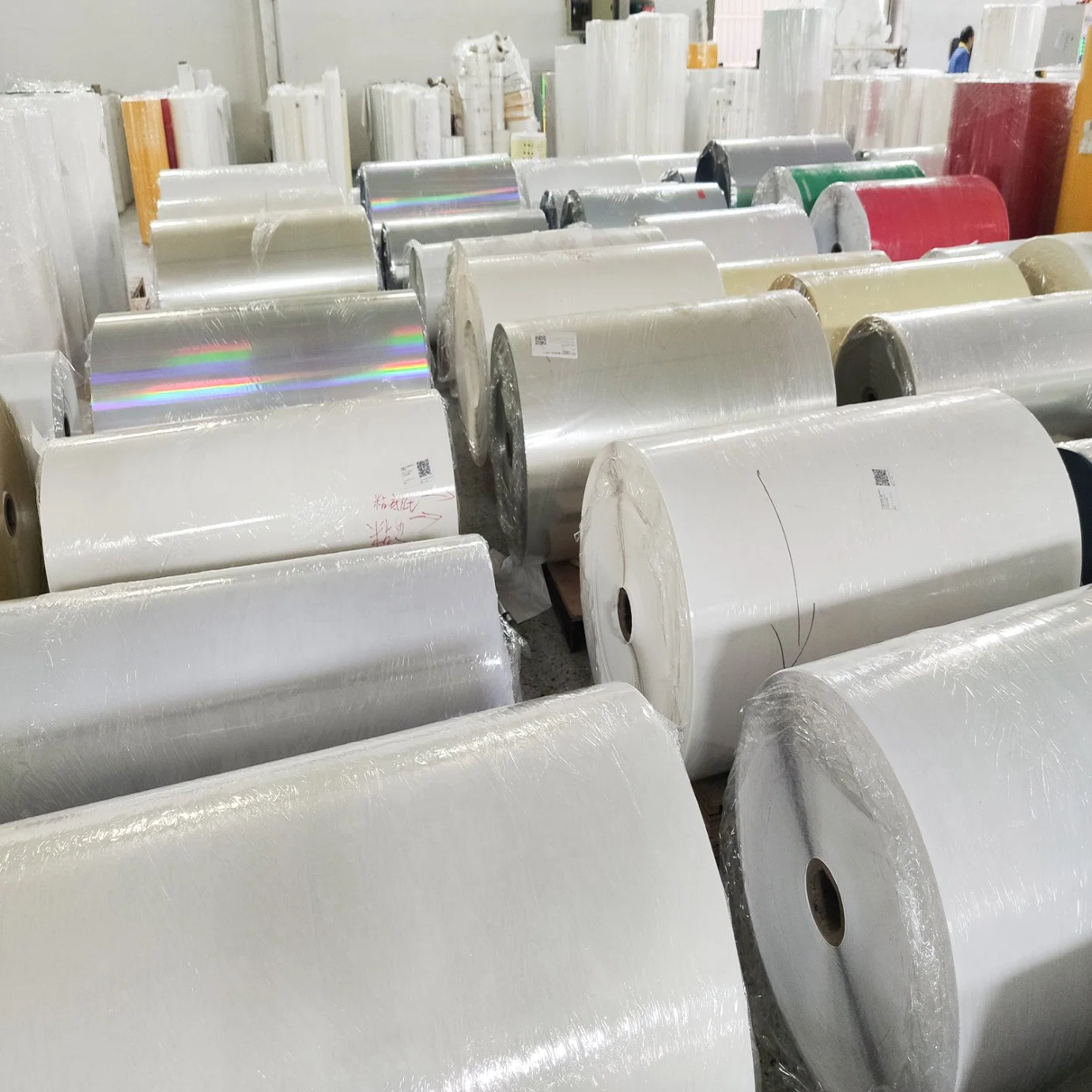 Etiqueta térmica à prova de cinco para a venda direta de papel sintético térmico de fábrica Papel