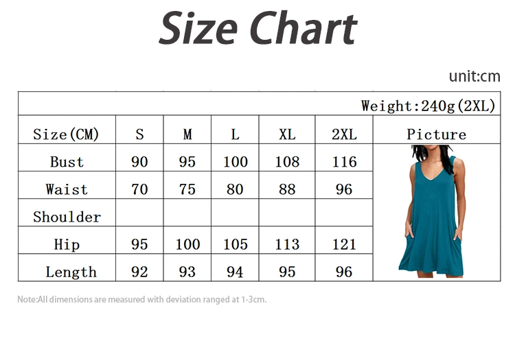 Wholesale/Supplier Plus Size Plain Elastic Waist Clothes Dresses for Girls