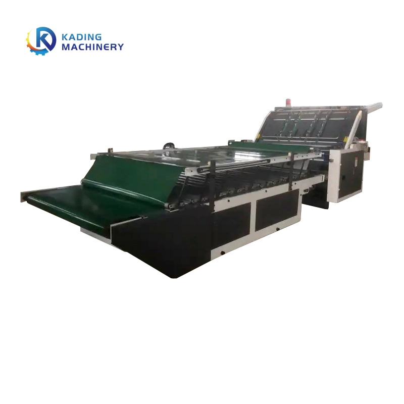 Semi-Automatic Making Corrugated Cardboard Flute Laminating Machine About 0-100PCS/Min