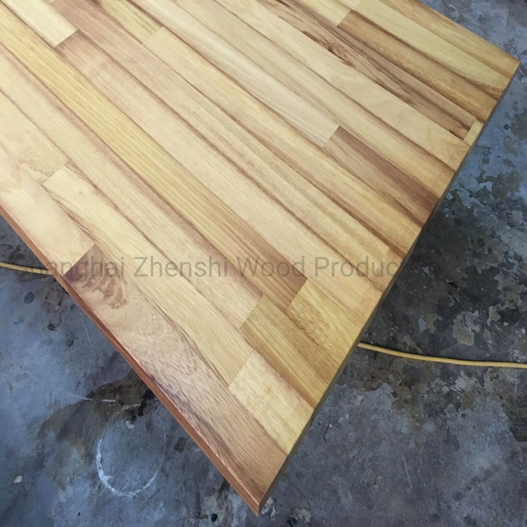 Цельная древесина палец объединенная группа цельной древесины столе рабочий стол из дерева