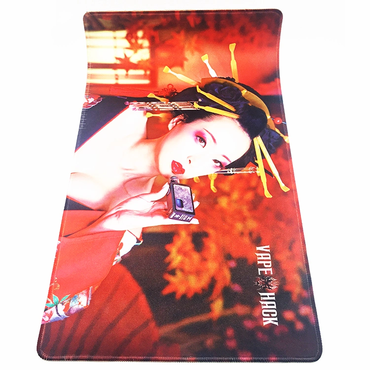 Environmentally Friendly Natural Rubber Waterproof Custom Heat Transfer Gaming Mouse Pad