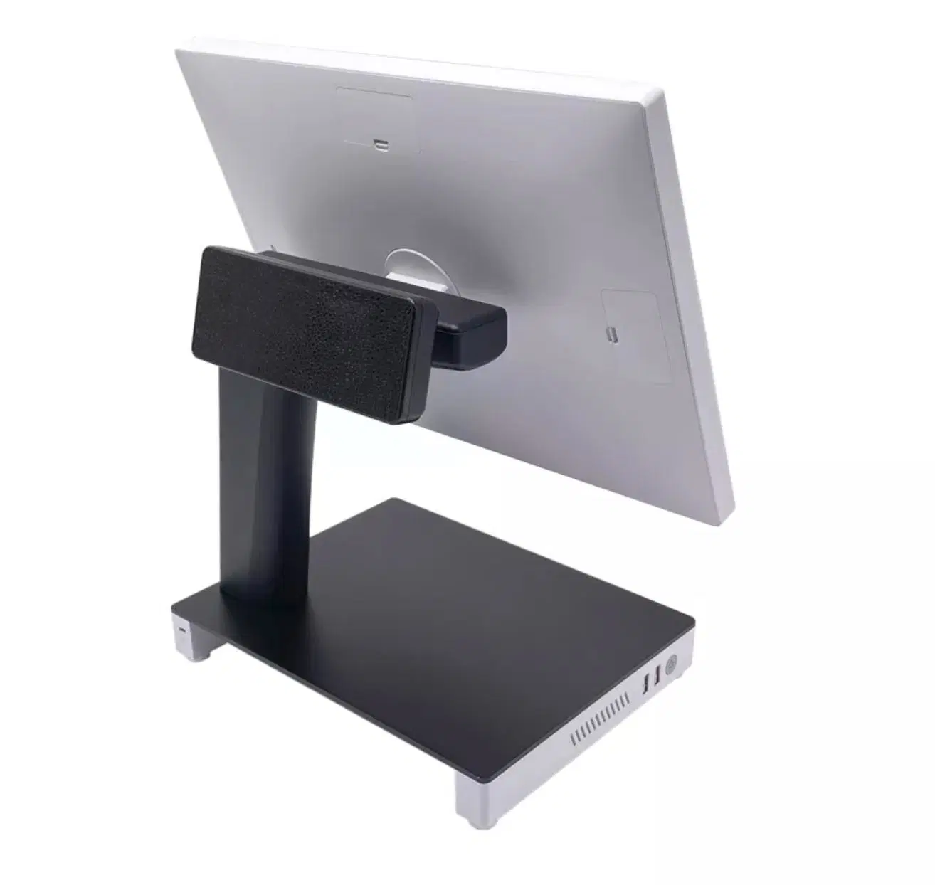 15 Inch Customer Payment Kiosk NFC Barcode Credit Card Self-Service Touchscreen Kiosk White Menu Board Partner