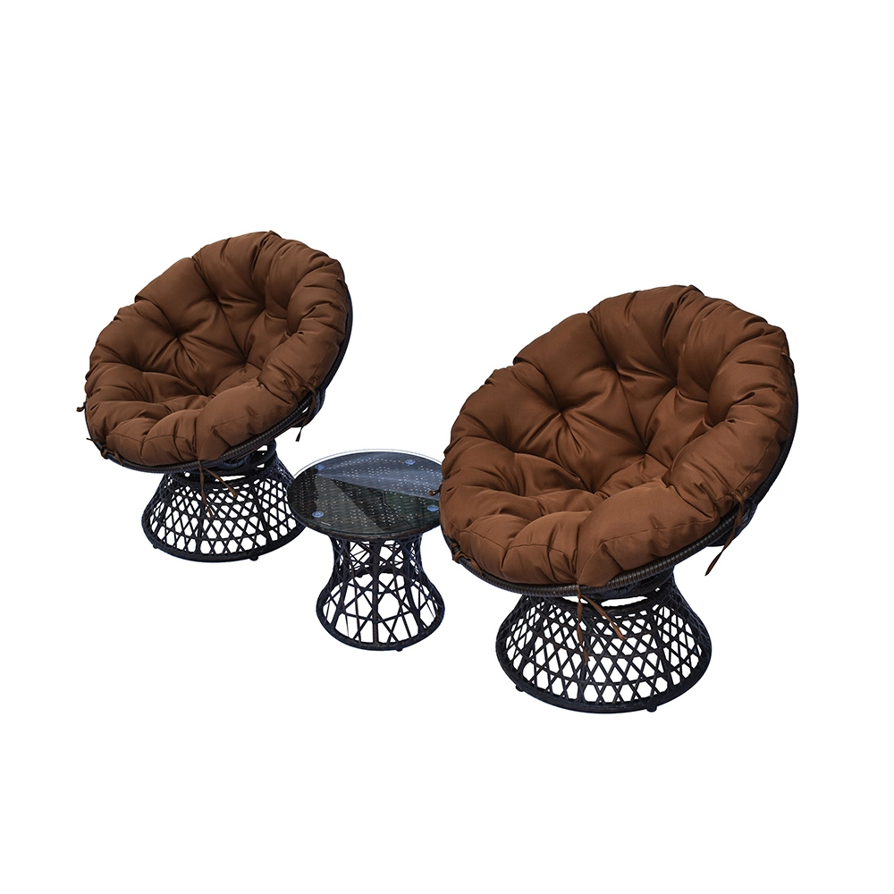 OEM Jardín nuevo Mayorista/Proveedor de mimbre Rattan modernos muebles de exterior establecer mesas silla