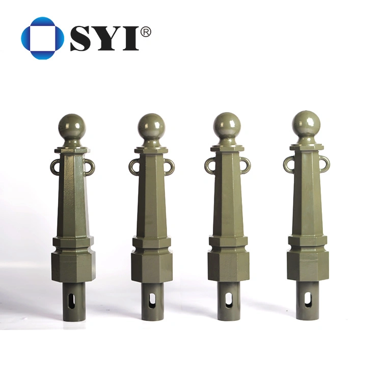 Syi Road Safety Cast Iron Traffic Street Barrier Bollard