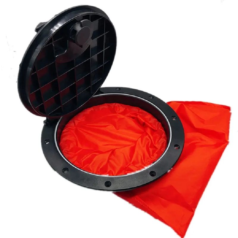 New Kayak Accessories Injection Rotomolding Kayak Hatch Material Plastic Oval Shape New with Red Sea Kajakk Bag for Sale