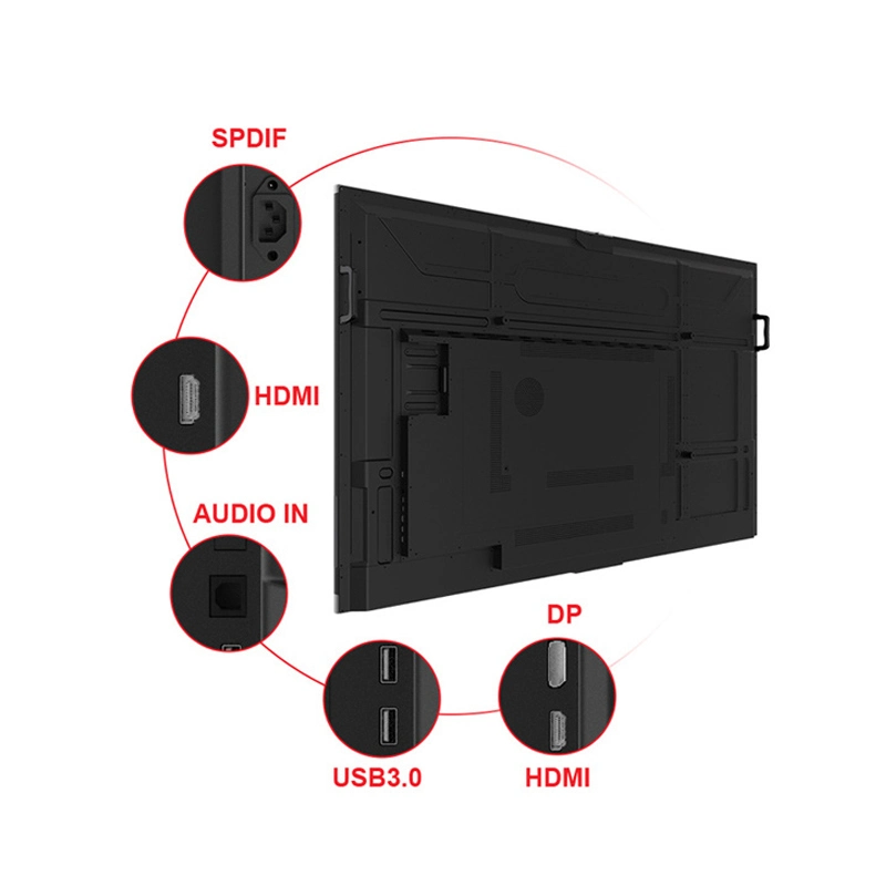 Wall Mount Floor Stand Touch Screen 60 Inch Smart Class Interactive Panel