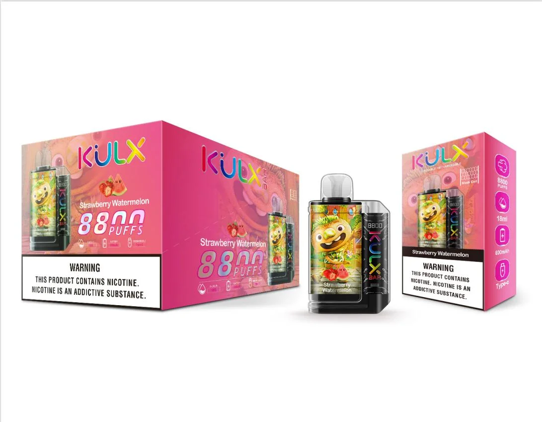 Big Puffs E Cigarette 8800 Puffs Kulx Bar Disposable/Chargeable Vape