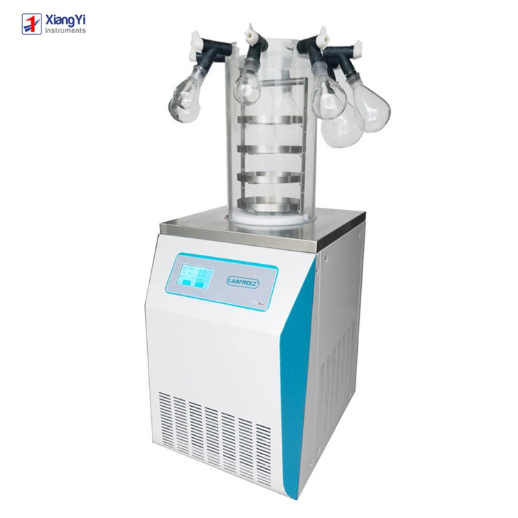 Lab Vacuum Freeze Dryer (Lyophilizer) for Medical and Food, 6kg/24hours