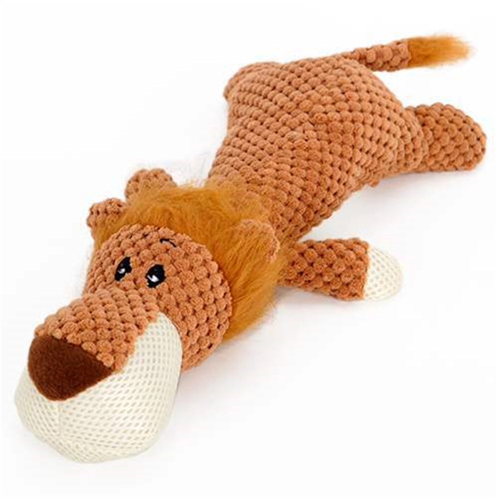 Wholesale/Supplier Knitted Toy Stuffed Cat Dog Toy Squeaker Plush Toys