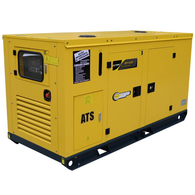 Gerador eléctrico 60kVA preço gerador a diesel com motor Cummins 4BTA3.9-G2