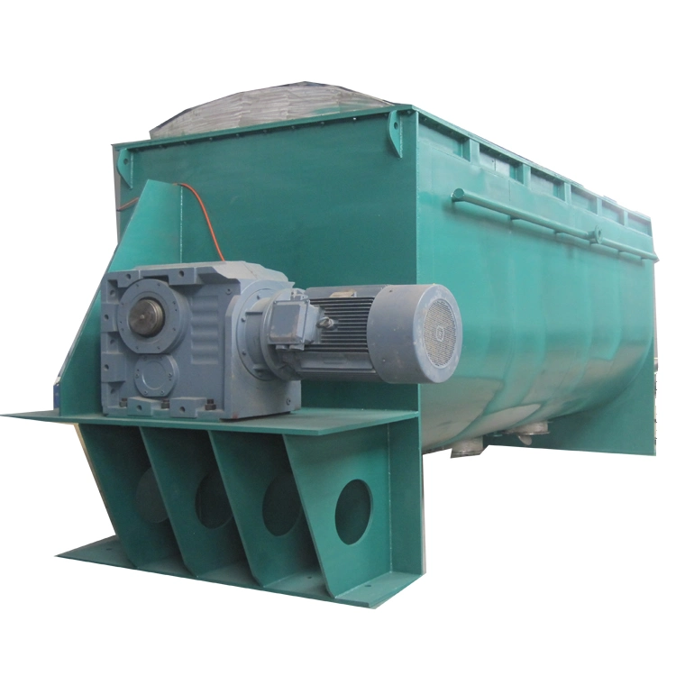 Longxing Automatic Industrial Horizontal Ribbon Blender for Dry Mortar Dry Powder Flour