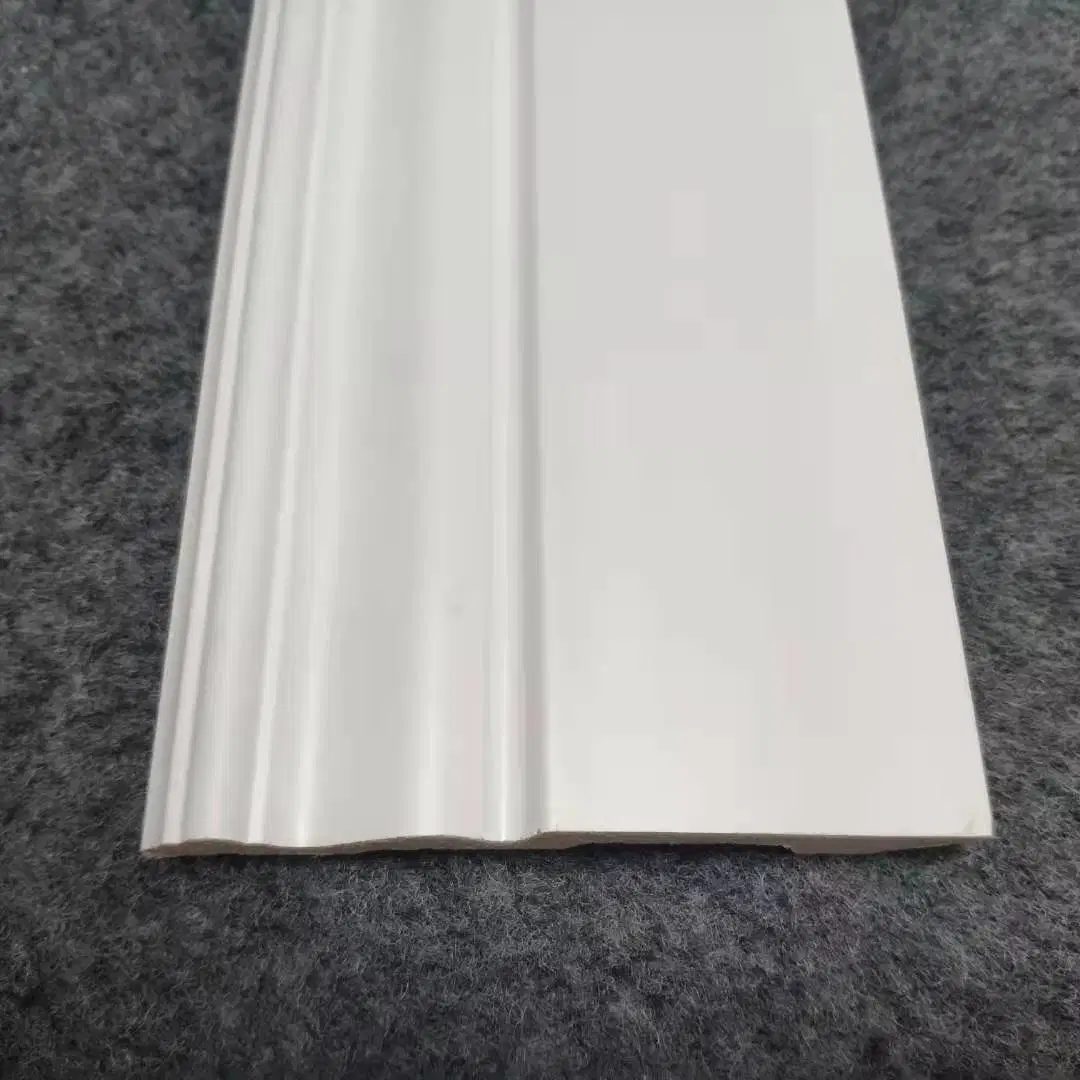 Waterproof White Foam Baseboard Skirting Wall Skirting Board Protectors Indoor Decoration