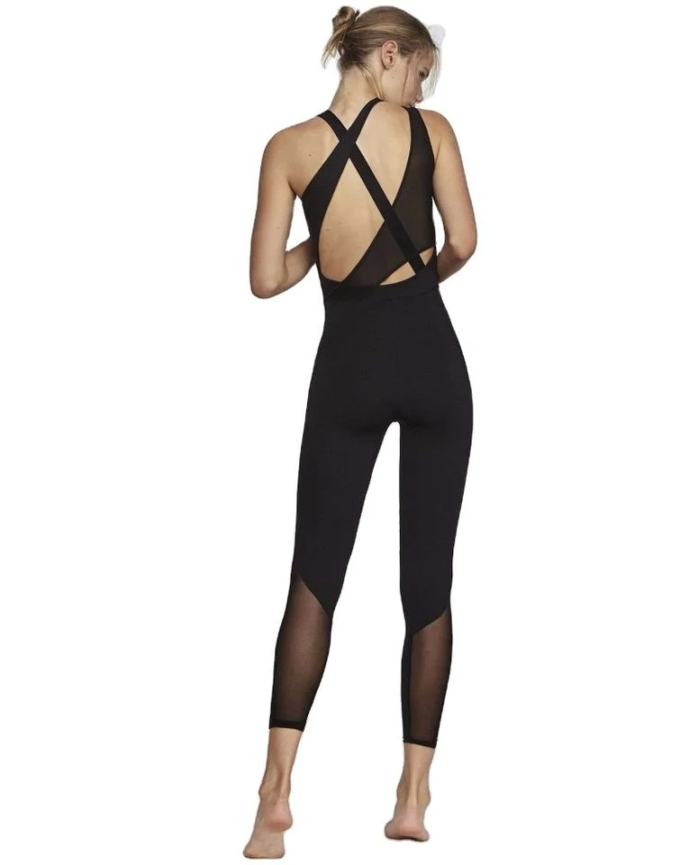 Hot Sexy Workout Damen Jumpsuit Sportswear