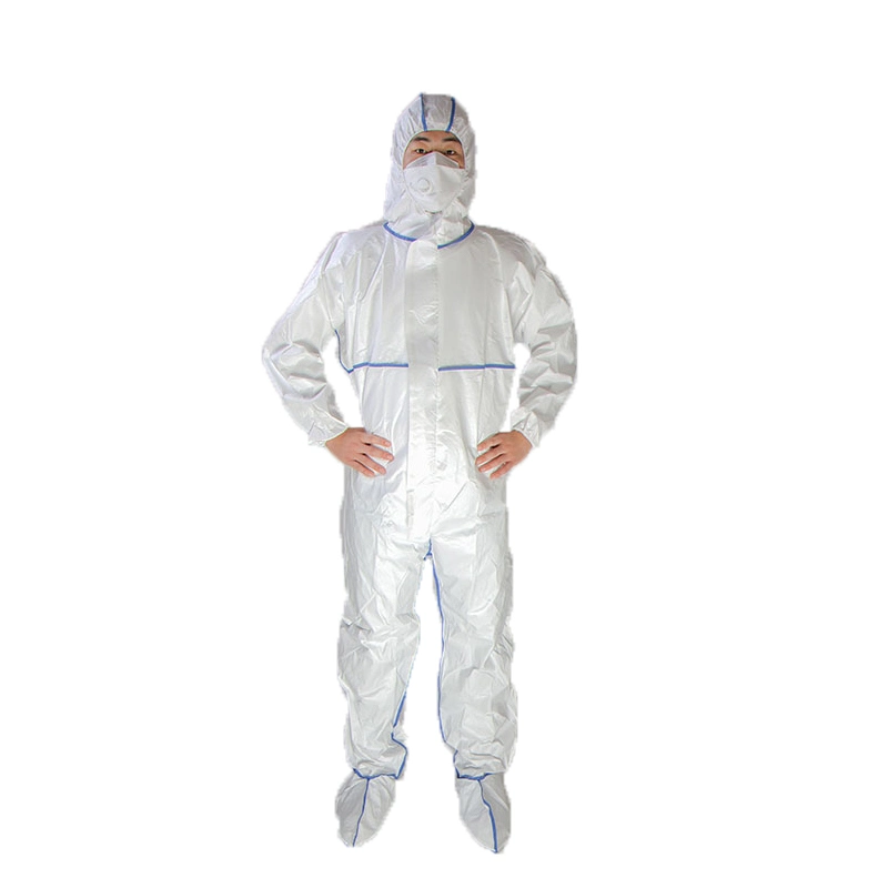 in Stock Disposable Coverall Medical Protective Clothing Water Proof Material