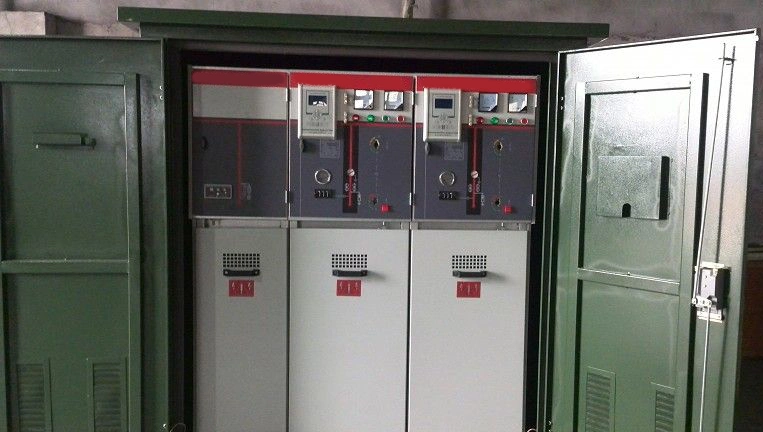 11kv 13.8kv Gas Insulated Safering 1250A Gis Rmu Ring Main Unit