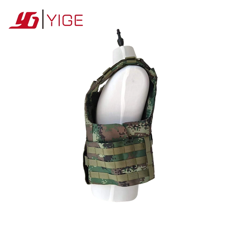 One Second Quick Release Bulletproof Vest Camouflage Plate Carrier Tactical Molle Ballistic Jacket