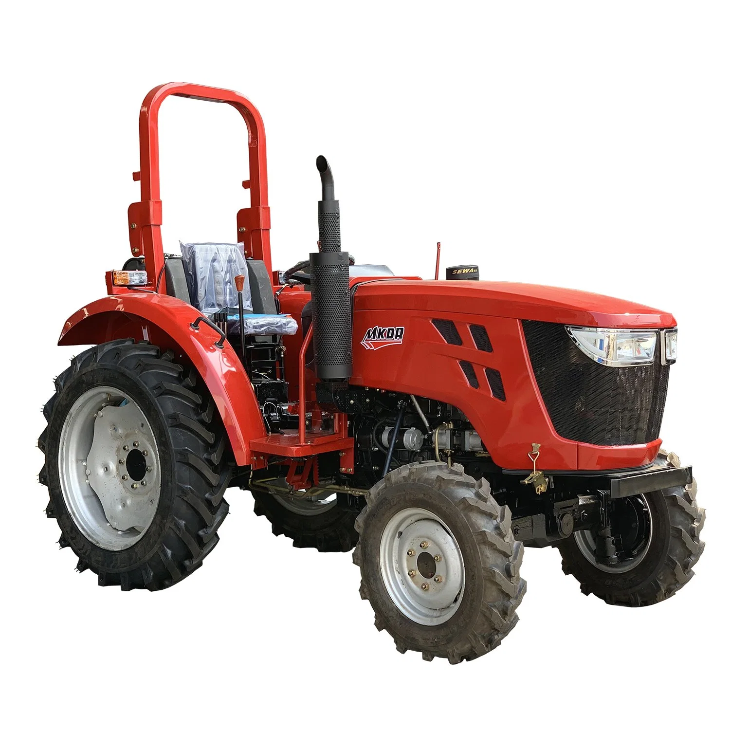 Hot Sale High Grade 50HP 4WD Farm Wheel Compact Farming Mini Garden Agriculture Tractors Use for Agricultural