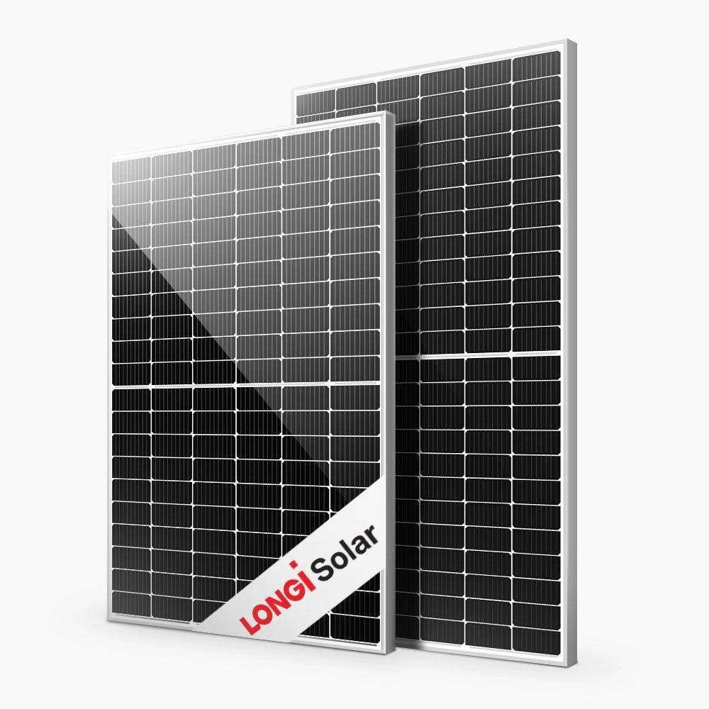 Longi Brand High Efficiency Bifacial Dual Glass with Frame 530W 540W 550W Mono Solar Panels