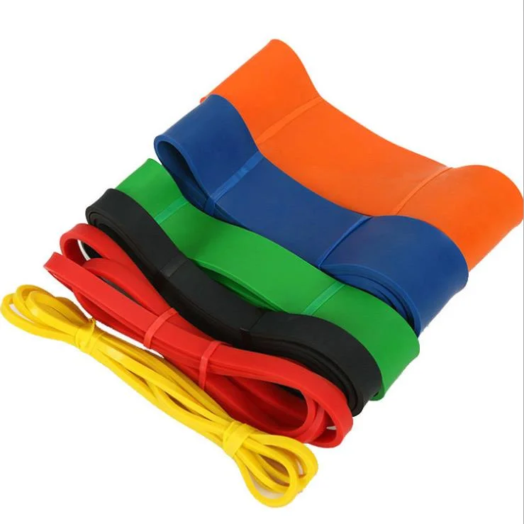 Factory Sells The Latex Resistance Belt to Pull The Implement, The Yoga Stretch Belt Fitness Tension Belt