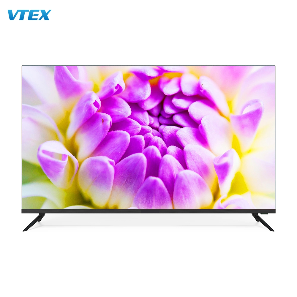 Телевизор с плоским экраном на большом экране электроники Vtex Африки телевизор с плоским экраном Full HD LED 65дюйма 65-дюймовый телевизор 4K телевидения ТВ 65
